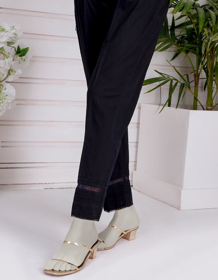 BLACK CAMBRIC TROUSERS | JJLT-S-JPWT-US-23-579 FB/US-22-001 - Image 2