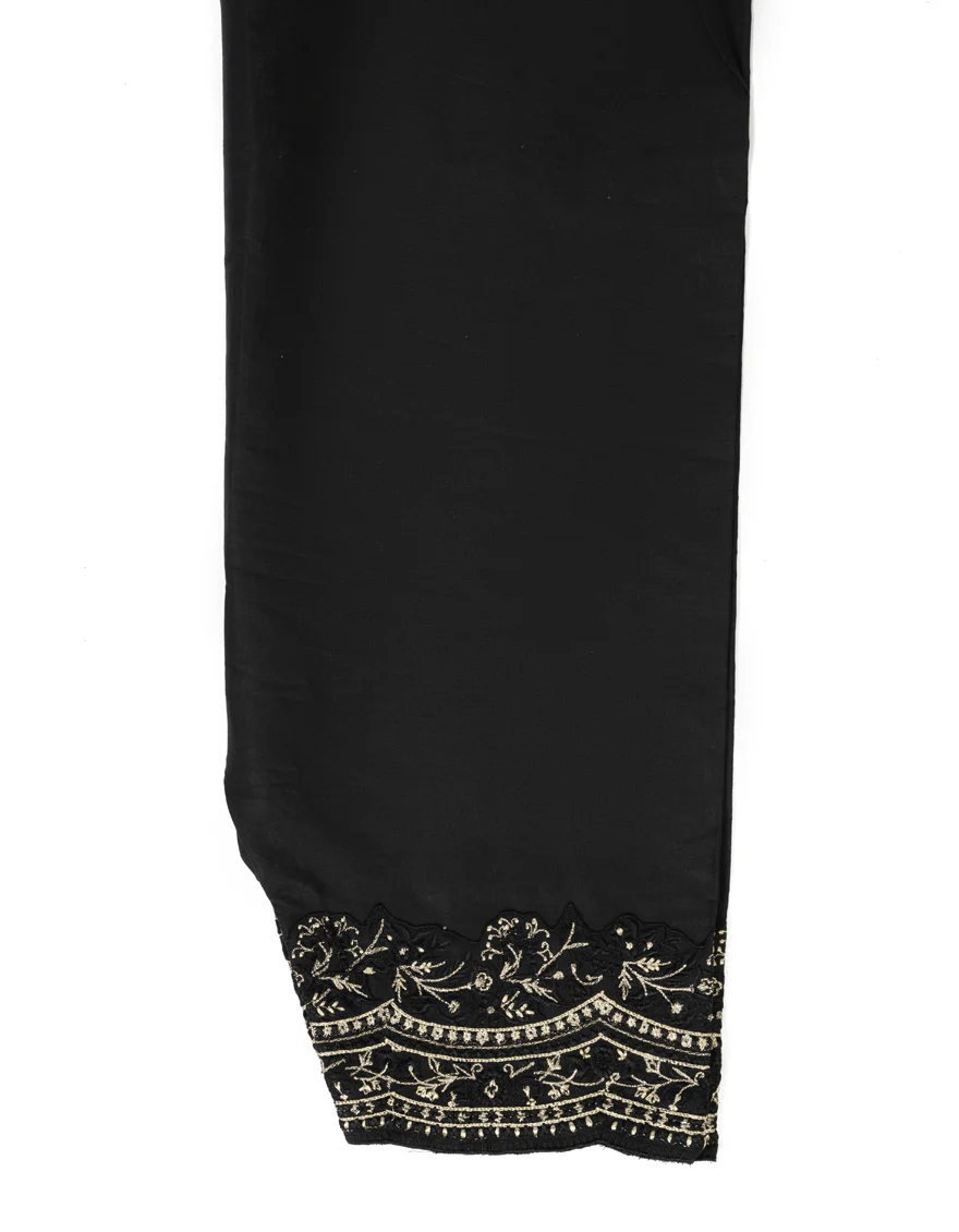 BLACK LAWN TROUSERS | JJLT-S-US-23-8002 FB/DT1-23-004-A