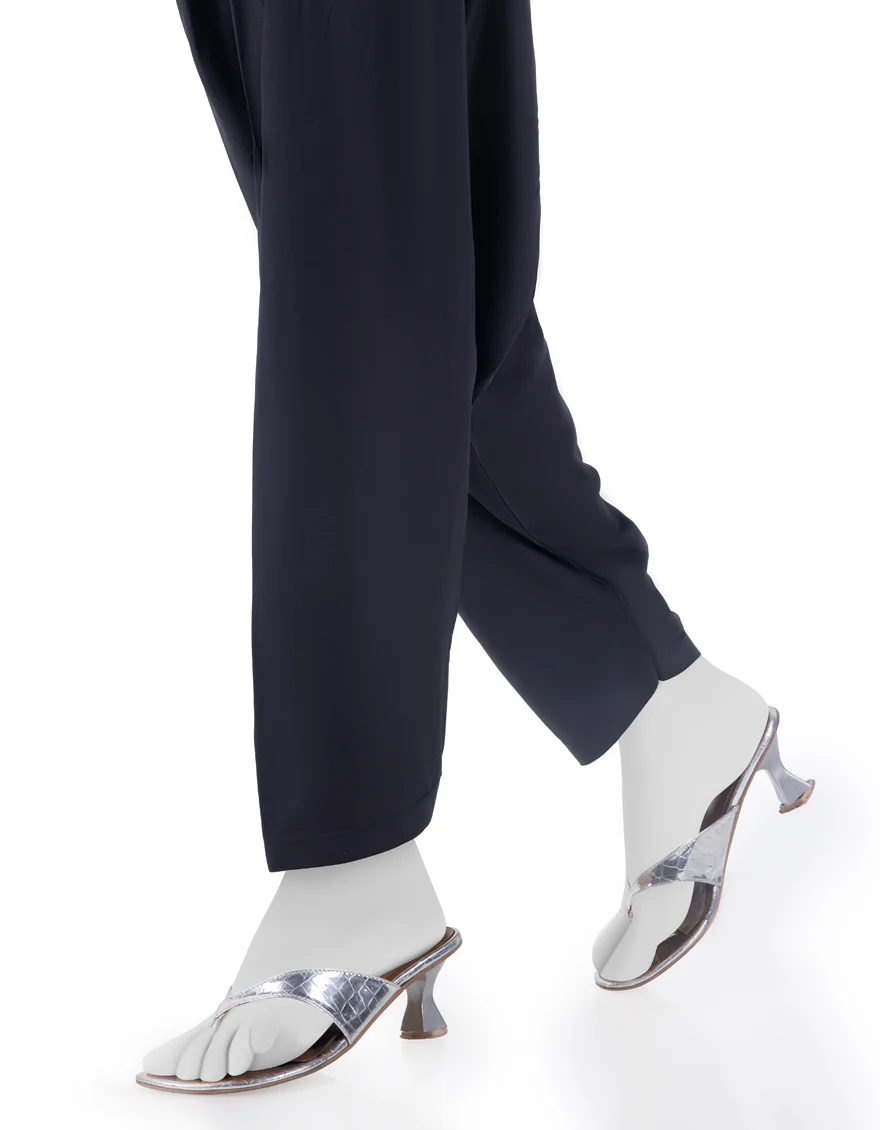 BLACK RAW SILK TROUSERS | JJLT-W-24-3053 FB/GOTA VINTAGE-02 - Image 2