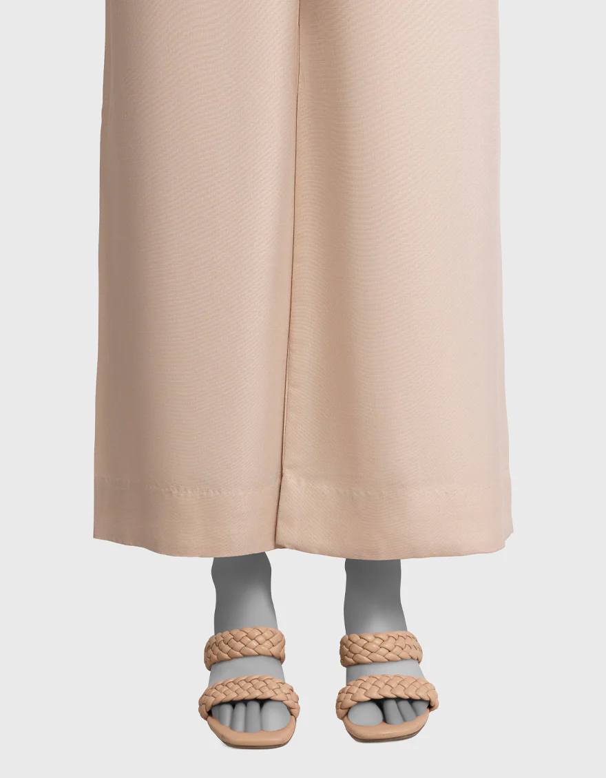 BEIGE RAW SILK TROUSERS | JJLT-W-25-8077 FB/BREEZE-4 - Image 2