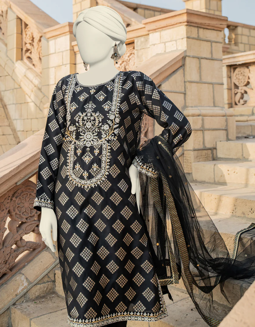 BLACK 3PC STITCHED | JJPW-S-JPS-24-3918 FB/DANEEN-8 - Image 2