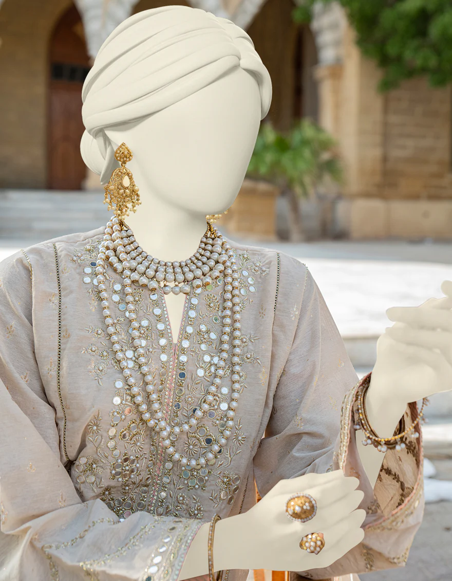 BROWN KARANDI 3PC STITCHED | JJPW-S-JPS-24-3923 FB/INARA-02-JH-293 - Image 3