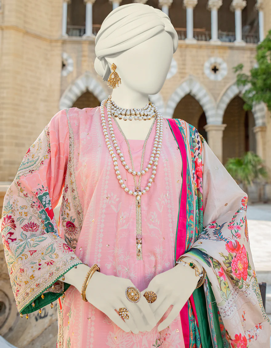 PINK KHADDI 3PC STITCHED | JJPW-S-JPS-24-3930 FB/INARA-09 - Image 4