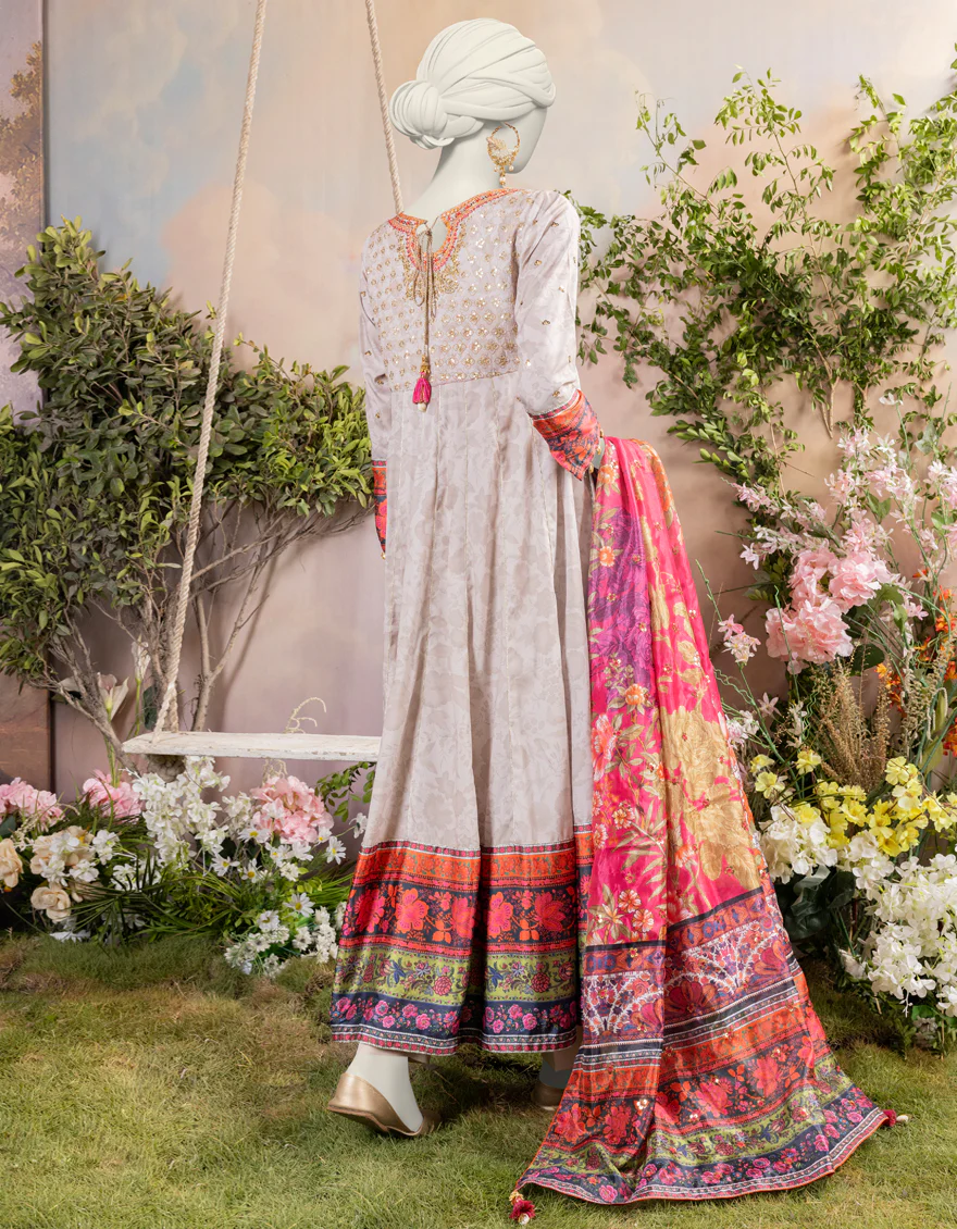 MULTICOLOR SILK 3PC STITCHED | JJPW-S-JPS-24-3939 FB/INARA-05 - Image 2