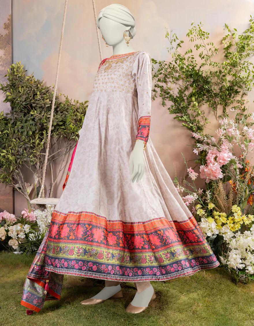 MULTICOLOR SILK 3PC STITCHED | JJPW-S-JPS-24-3939 FB/INARA-05 - Image 3