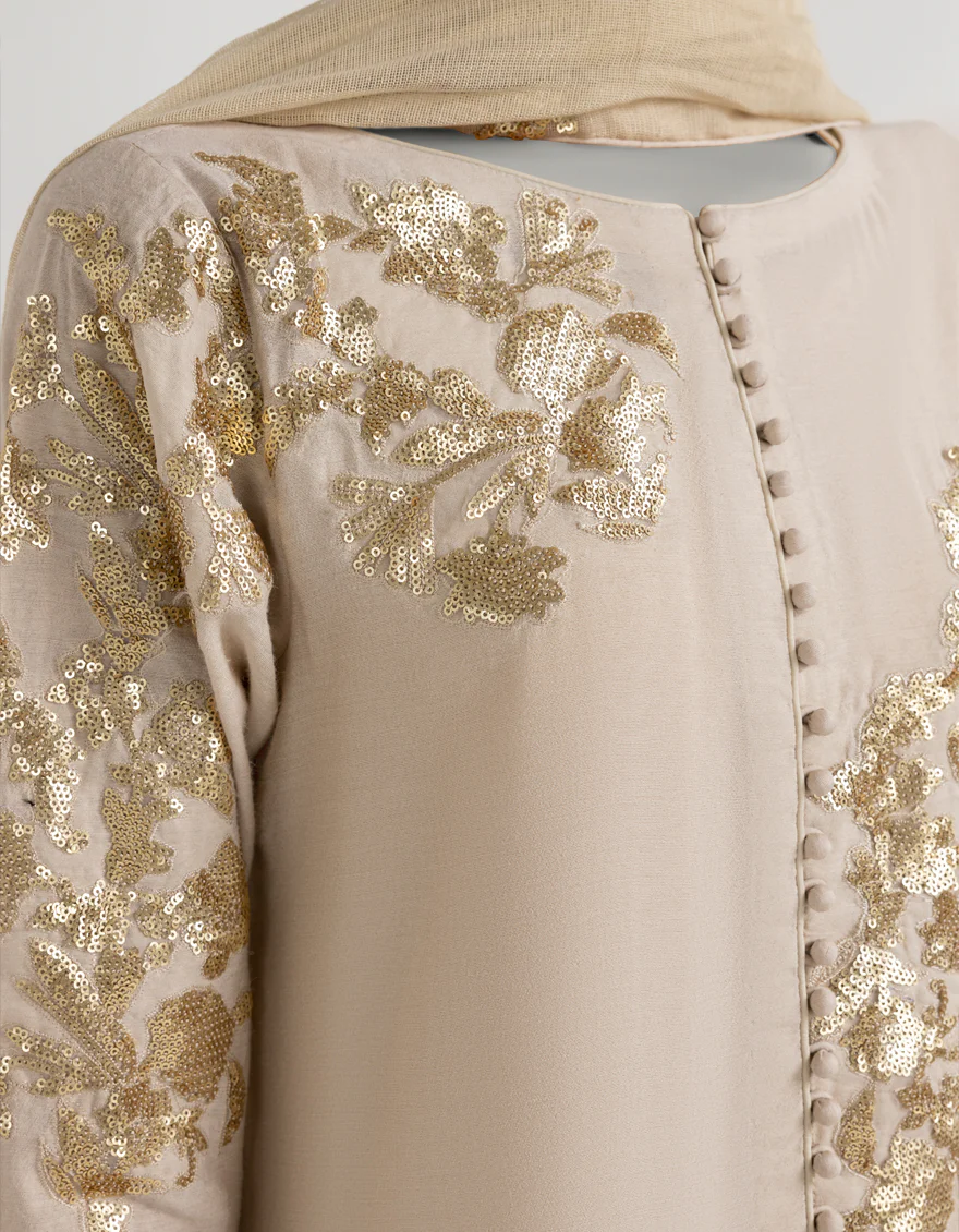 BEIGE COTTON NET 3PC STITCHED | JJPW-S-JPS-25-3943 FB/DANEEN-5 - Image 5