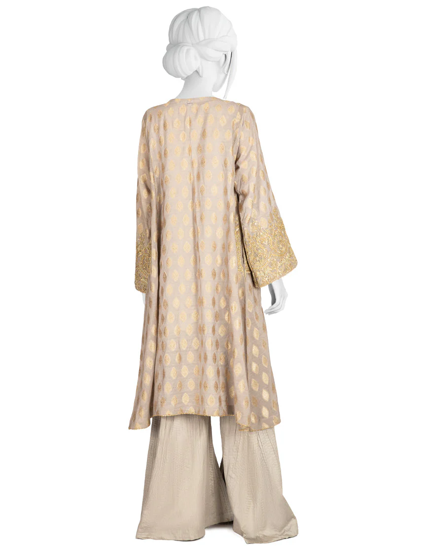 BROWN COTTON 3PC STITCHED | JJPW-S-JPS-US-22-3921 FB/VIOLETA PURPLE - Image 2