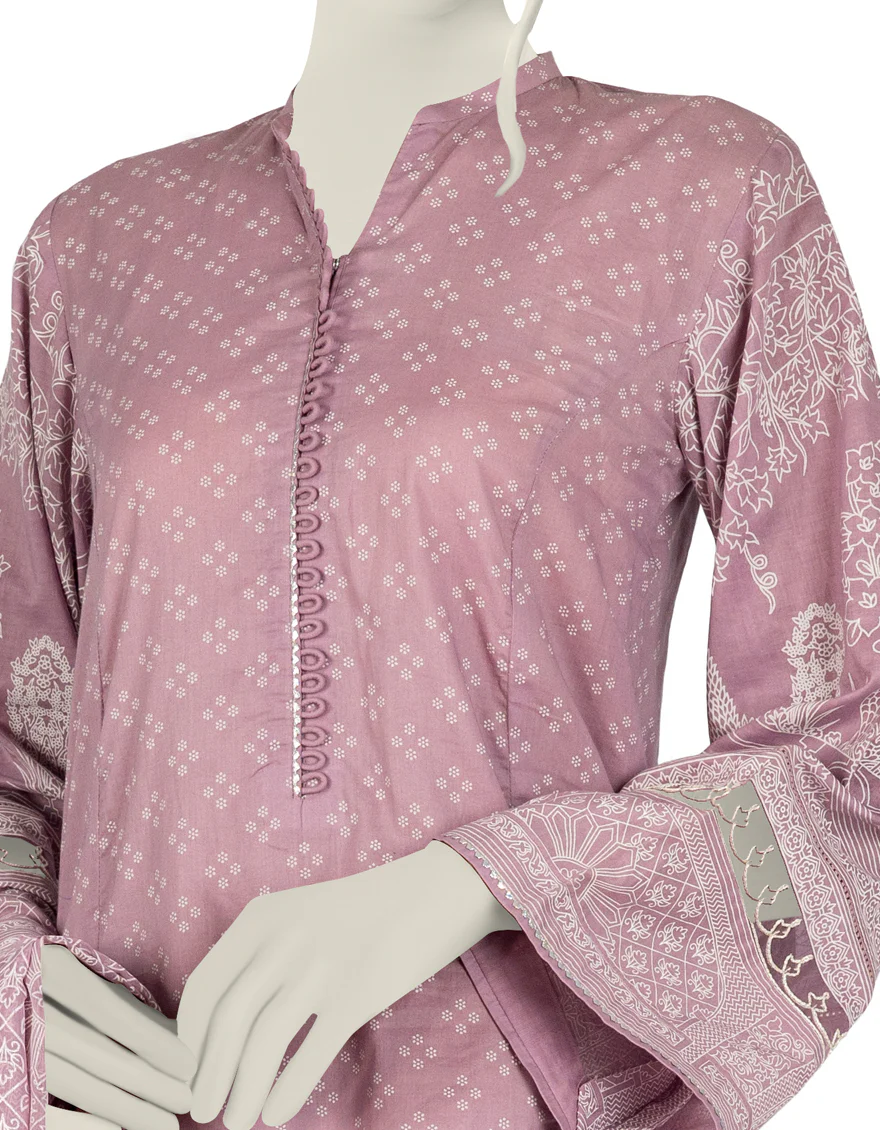 PURPLE LAWN 3PC STITCHED | JJPW-S-JPW-US-22-013 FB/KUNGRI - Image 3