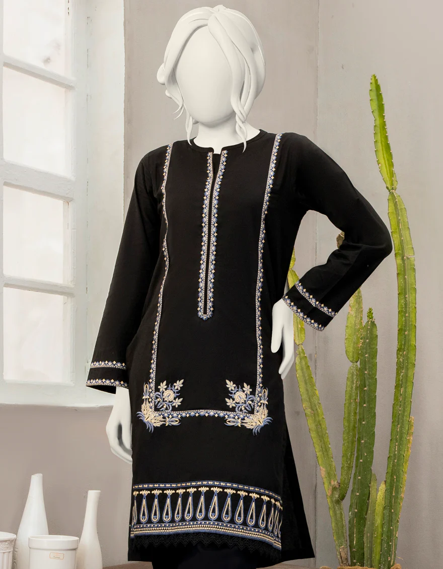 BLACK LAWN 2PC STITCHED | JJPW-S-JPW2-US-22-002 FB/RFD - Image 3
