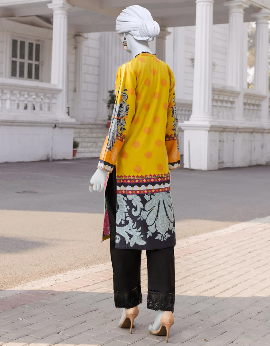 YELLOW CAMBRIC 2PC STITCHED | JJPW-S-JPW2-US-23-547 FB/JADE - Image 2