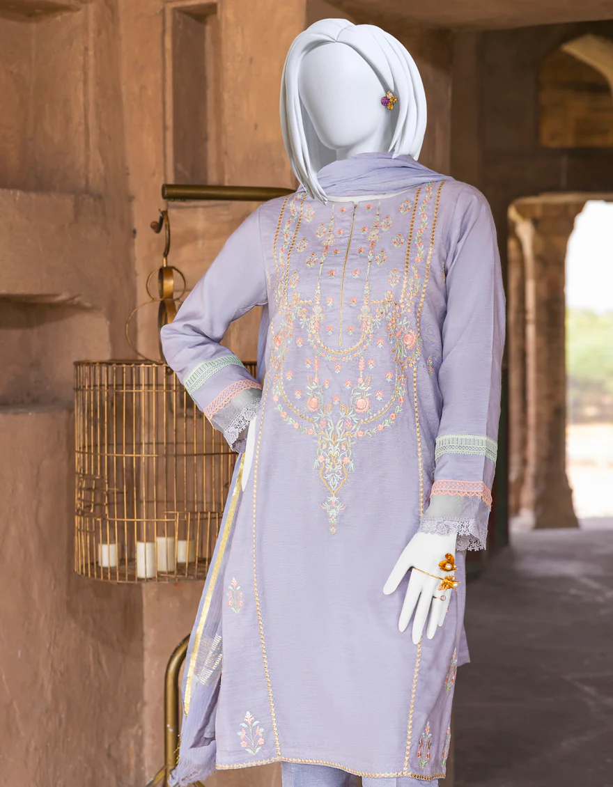 GREY COTTON 3PC STITCHED | JJPW-S-JPWF-US-22-050 FB/FF-291 - Image 3
