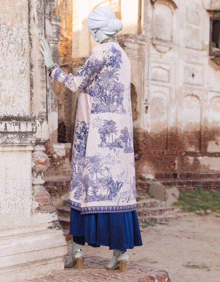 MULTICOLOR SILK 2PC STITCHED | JJPW-S-JPWF-US-23-072 FB/JA-857 - Image 2