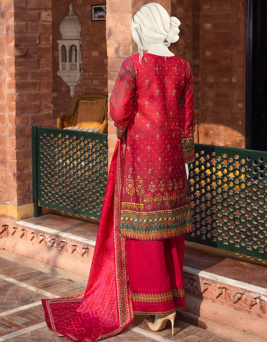 PINK COTTON 3PC STITCHED | JJPW-S-JPWS-US-22-325 FB/NILE - Image 3