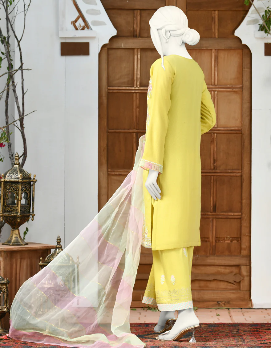 LEMON KHADDI 3PC STITCHED | JJPW-S-JPWS-US-22-341 FB/AM-2251 - Image 4
