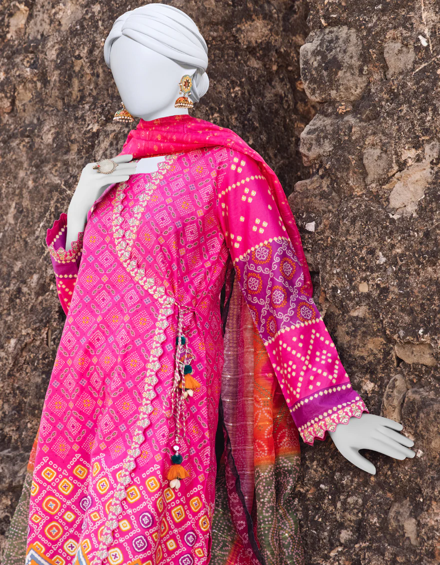 PINK CAMBRIC 3PC STITCHED | JJPW-S-JPWS-US-23-525 FB/MARJAN(23-2125) - Image 3