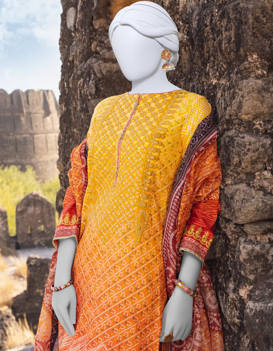 YELLOW CAMBRIC 3PC STITCHED | JJPW-S-JPWS-US-23-526 FB/ICHRA (23-2124) - Image 3