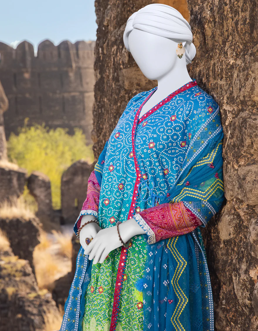 BLUE CAMBRIC 3PC STITCHED | JJPW-S-JPWS-US-23-527 FB/MISHKAT (23-2128) - Image 3