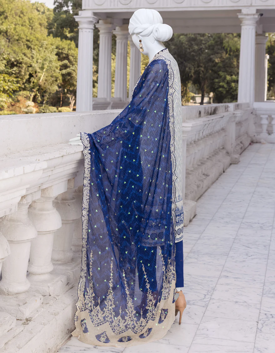 BLUE CAMBRIC 3PC STITCHED | JJPW-S-JPWS-US-23-535 FB/SPECTRUM - Image 2