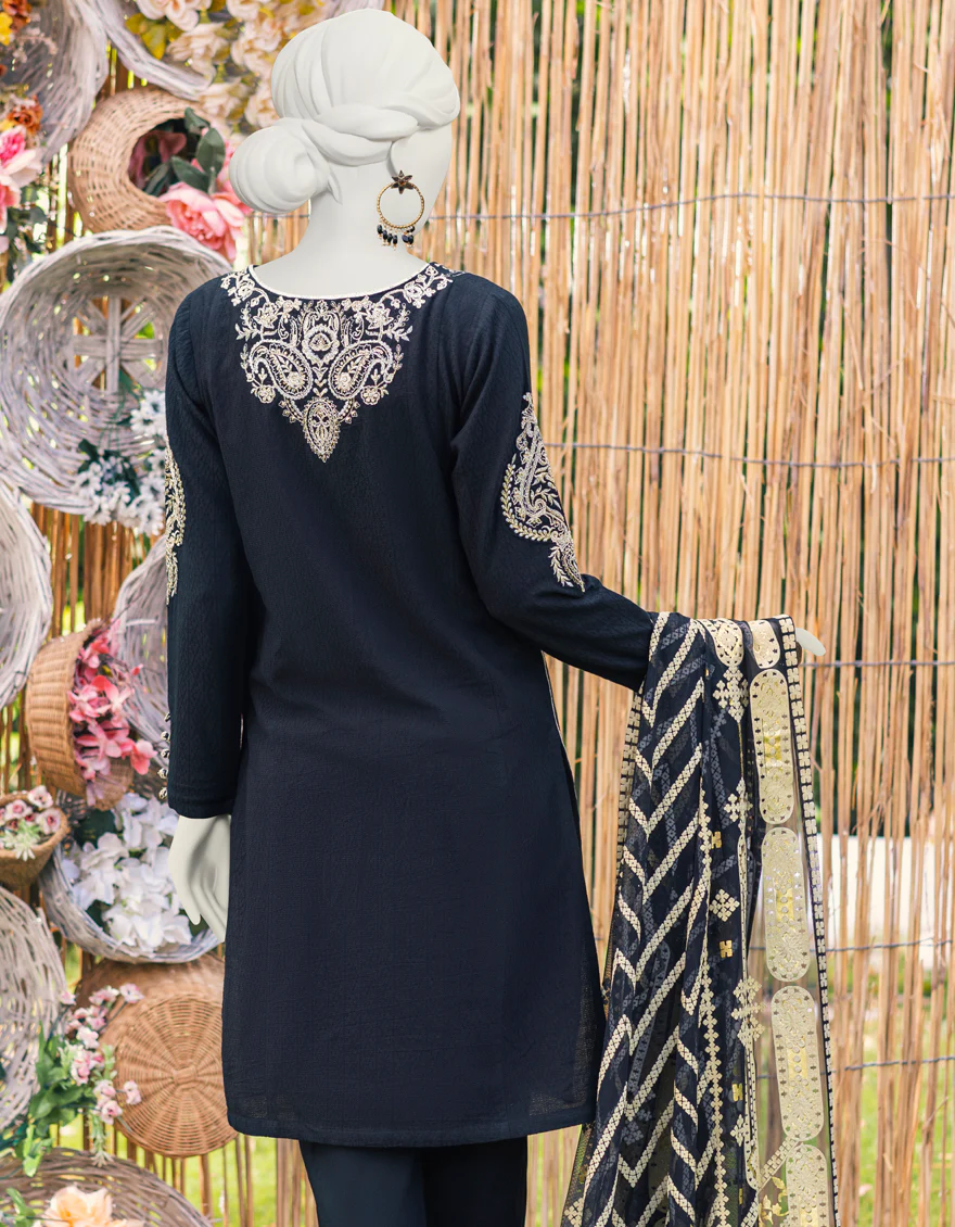 BLACK DOBBY 3PC STITCHED | JJPW-S-JPWS-US-23-596 FB/GINGER - Image 2