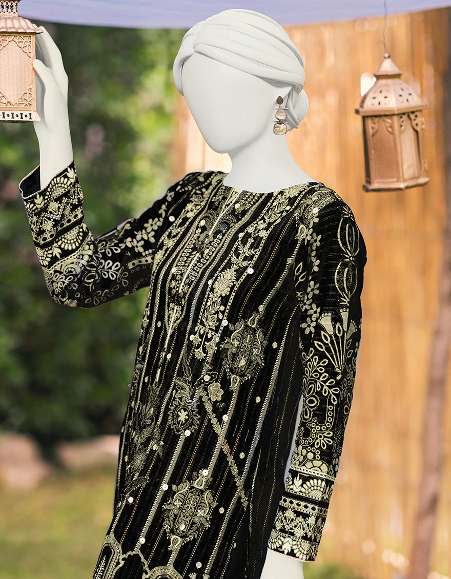BLACK DOBBY 3PC STITCHED | JJPW-S-JPWS-US-23-600 FB/JQ-910 - Image 2