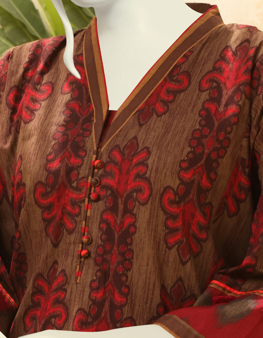BROWN CAMBRIC 2PC STITCHED | JJPW-S-JW2-US-22-2001 FB/NINEVA - Image 3