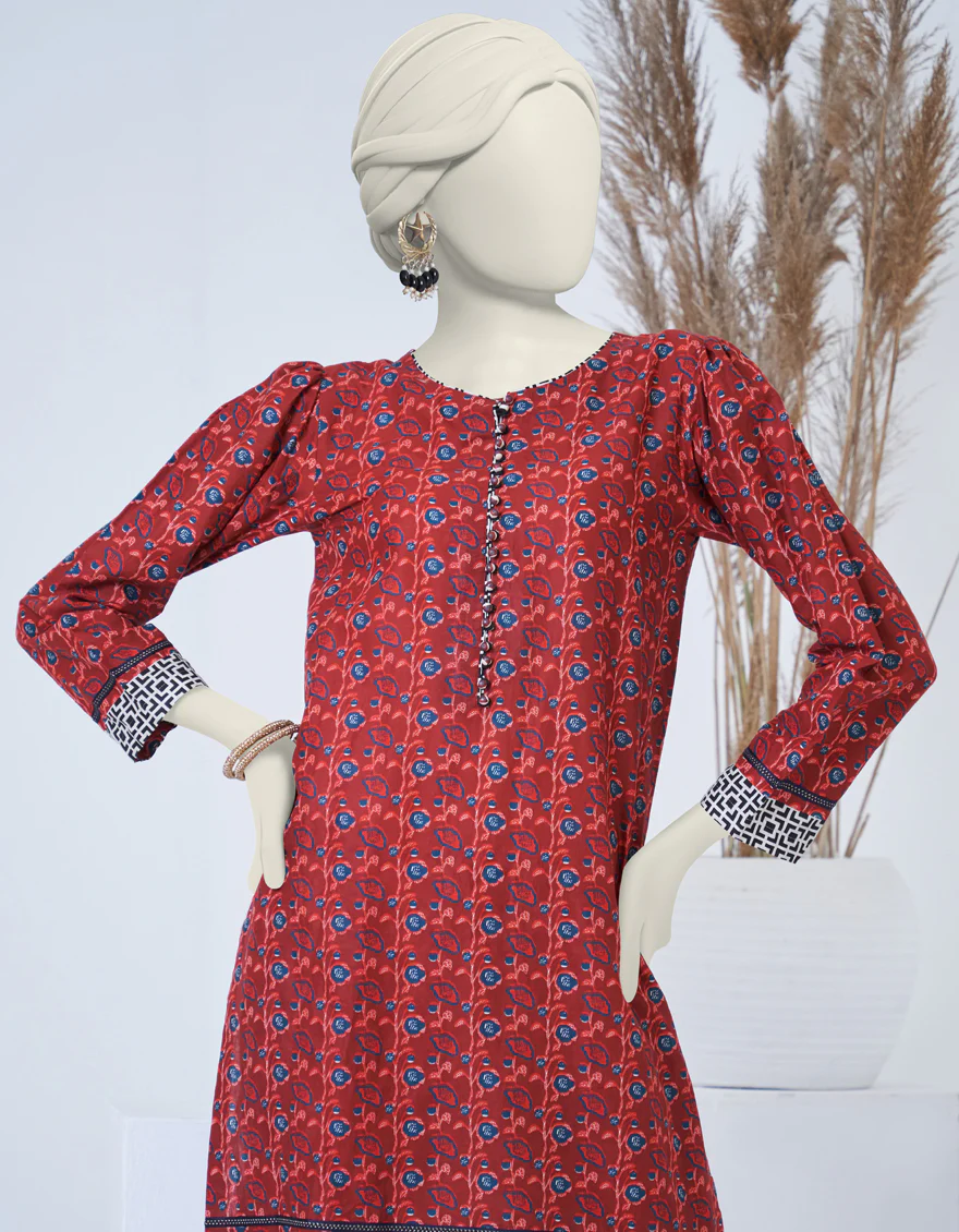 RED CAMBRIC 2PC STITCHED | JJPW-W-JPW2-US-23-061 FB/REBEL - Image 3