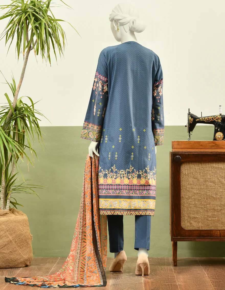 BLUE CAMBRIC 3PC STITCHED | JJPW-W-JPWS-US-22-406 FB/MARINA - Image 2