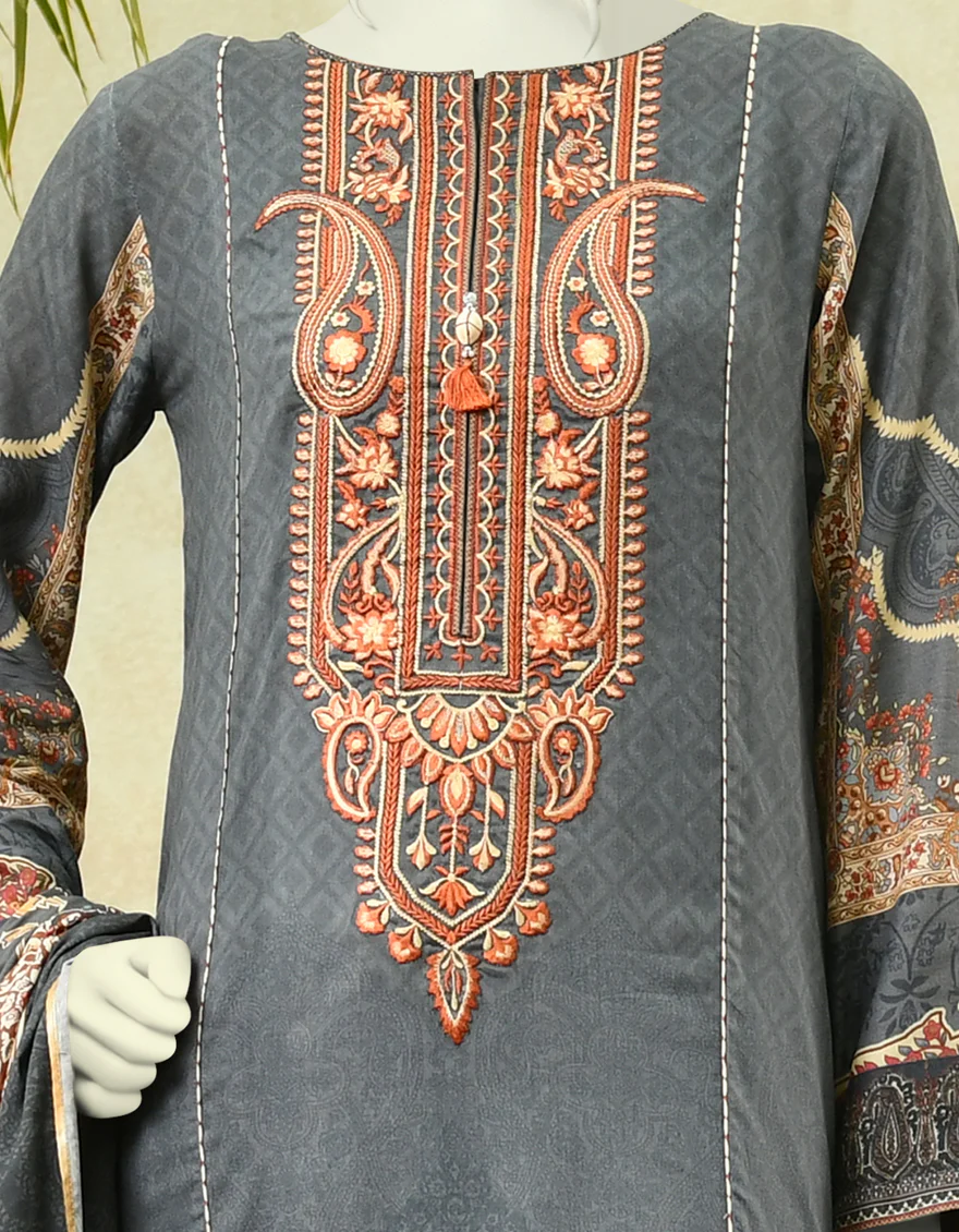 GREY CAMBRIC 3PC STITCHED | JJPW-W-JPWS-US-22-423 FB/CASPER - Image 6
