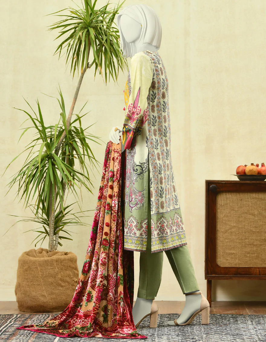 MULTICOLOR CAMBRIC 3PC STITCHED | JJPW-W-JPWS-US-22-429 FB/BRAZIL - Image 2