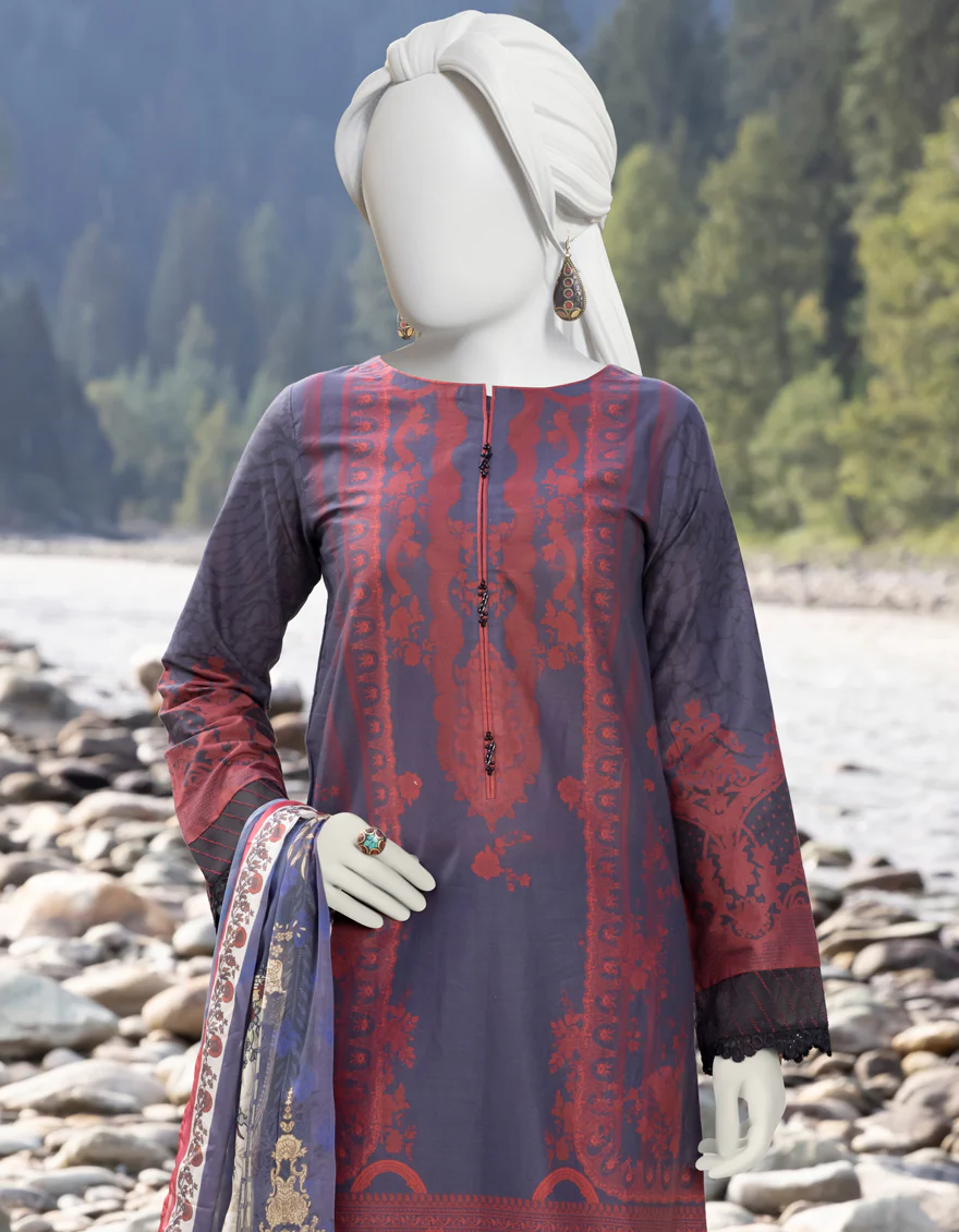 BLACK CAMBRIC 3PC STITCHED | JJPW-W-JPWS-US-22-474 FB/AMAL (22-5134) - Image 5