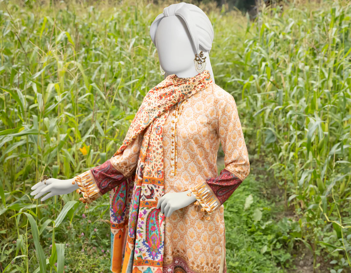 BEIGE VISCOSE 3PC STITCHED | JJPW-W-JPWS-US-22-494 FB/SIRMA - Image 5