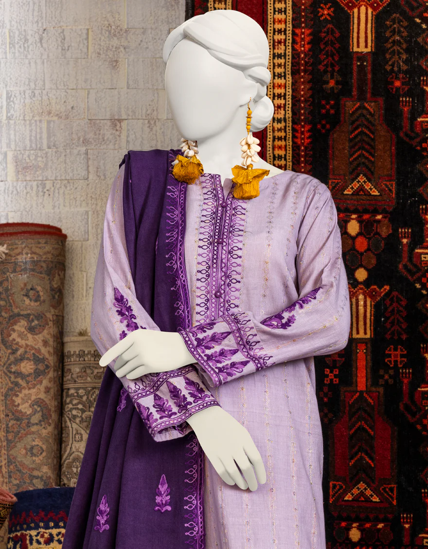 PURPLE DOBBY 3PC STITCHED | JJPW-W-JPWS-US-23-644 FB/TURTLE DOVE - Image 4