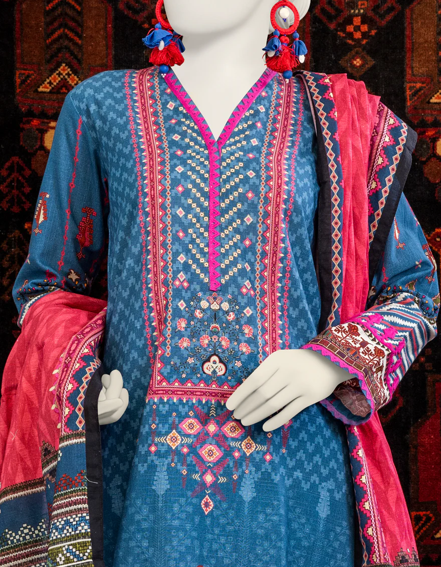 BLUE 3PC STITCHED | JJPW-W-JPWS-US-23-659 FB/JQ-945 - Image 3