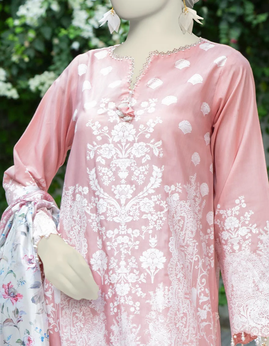 ORANGE RAW SILK 3PC STITCHED | JJPW-W-JW-24-1772 FB/PASTEL-01 - Image 3