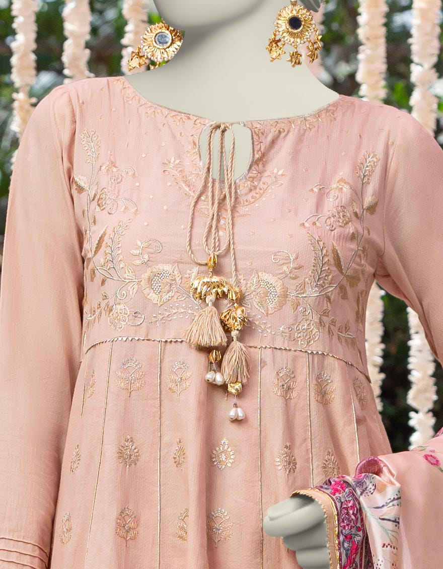 BROWN DOBBY 3PC STITCHED | JJPW-W-JW-24-1789 FB/ROYAL HERITAGE-02 - Image 3