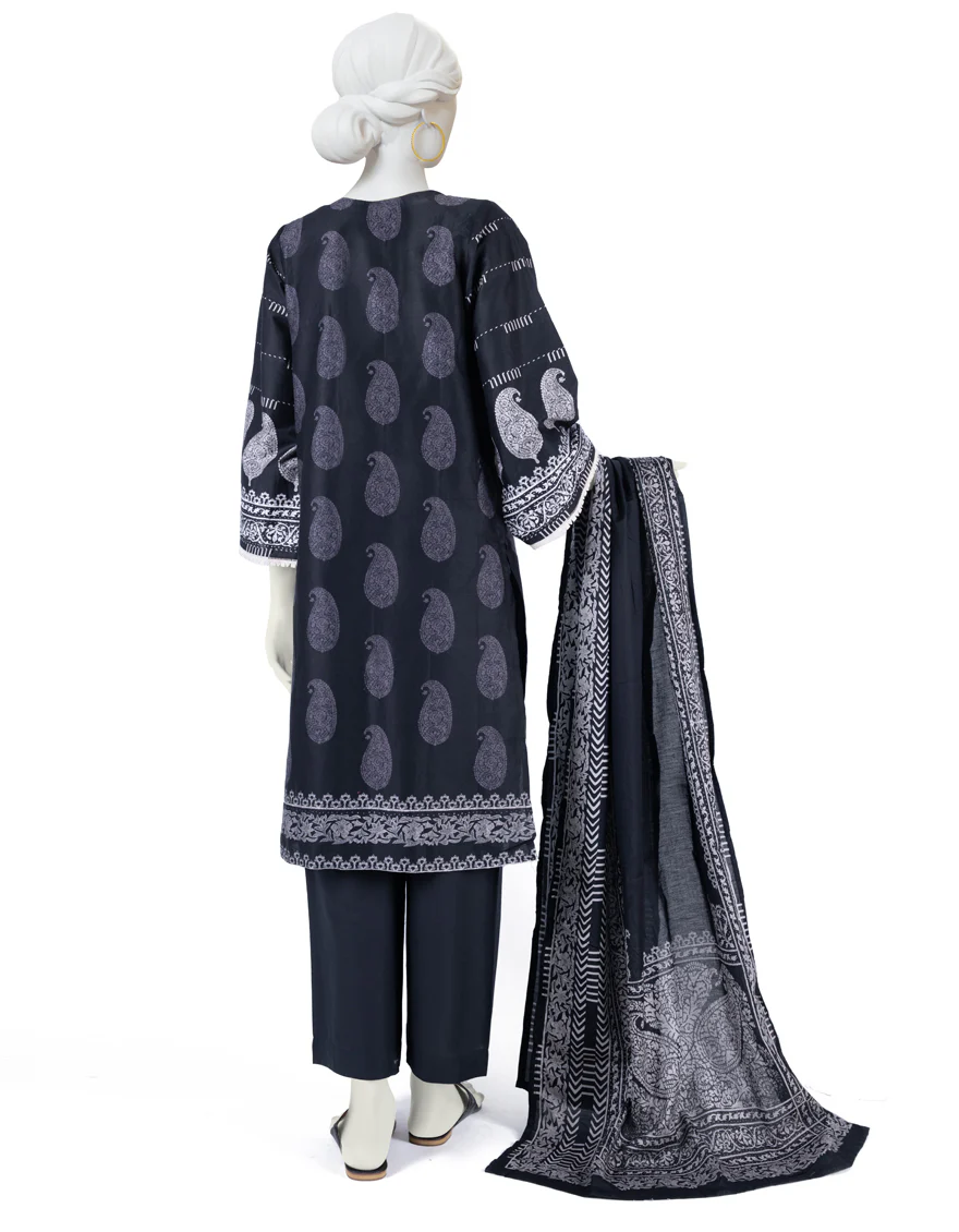 BLACK CAMBRIC 3PC STITCHED | JJPW-W-JW-US-22-1720 FB/COLABA - Image 2