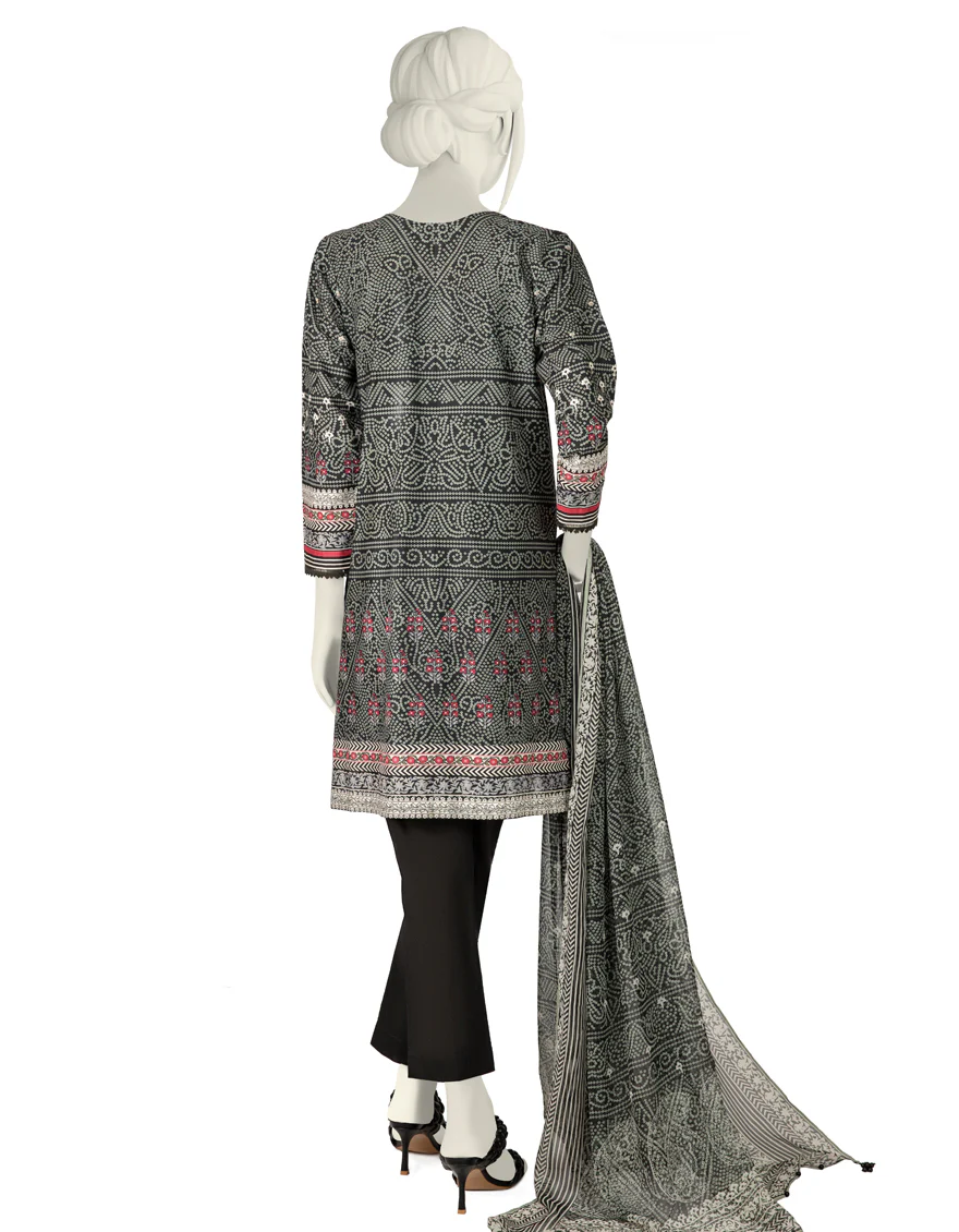BLACK CAMBRIC 3PC STITCHED | JJPW-W-JW-US-22-1725 FB/CHUNRI - Image 2