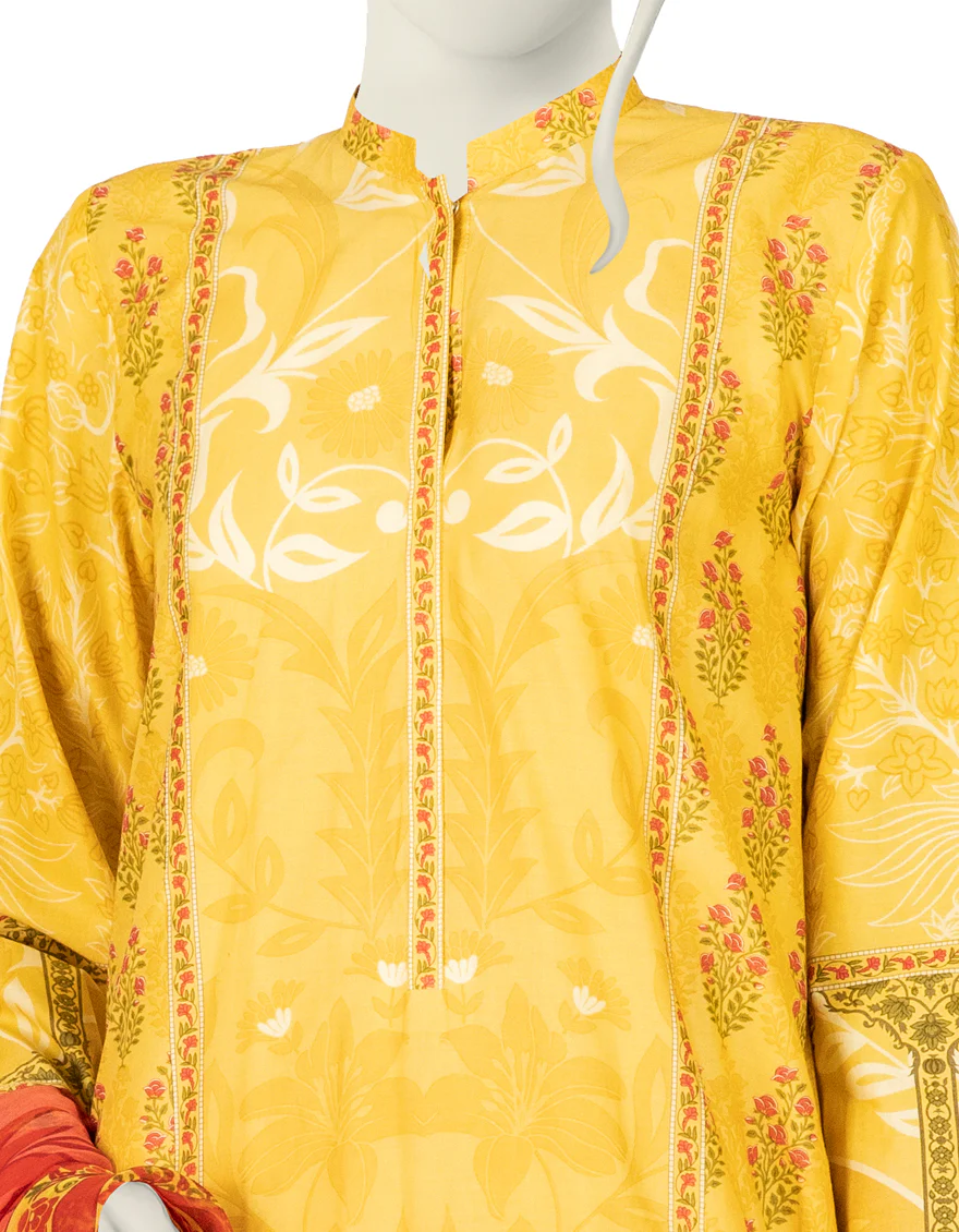 YELLOW CAMBRIC 3PC STITCHED | JJPW-W-JW-US-22-1727 FB/DIA - Image 3