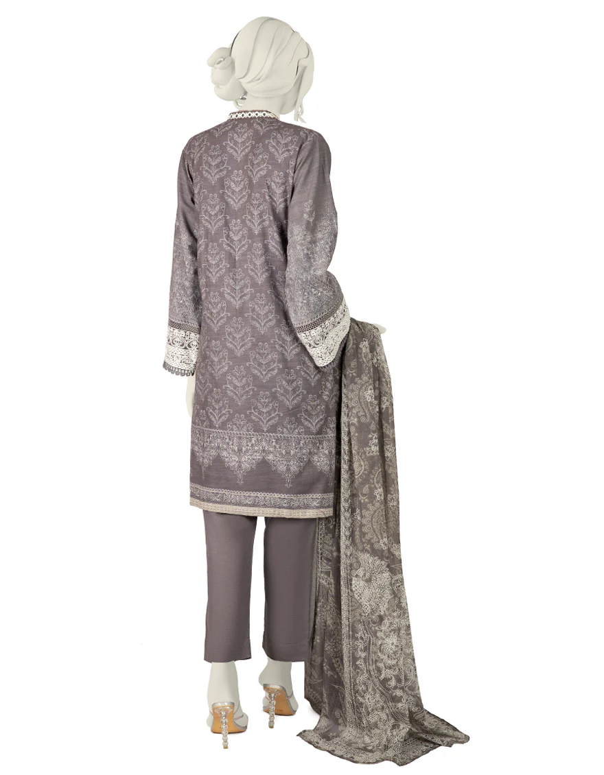 GREY CAMBRIC 3PC STITCHED | JJPW-W-JW-US-22-1738 FB/TASHKENT - Image 2