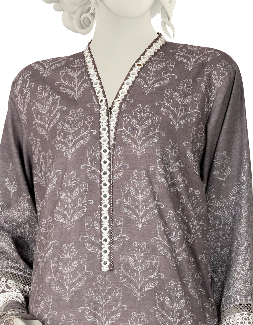GREY CAMBRIC 3PC STITCHED | JJPW-W-JW-US-22-1738 FB/TASHKENT - Image 3