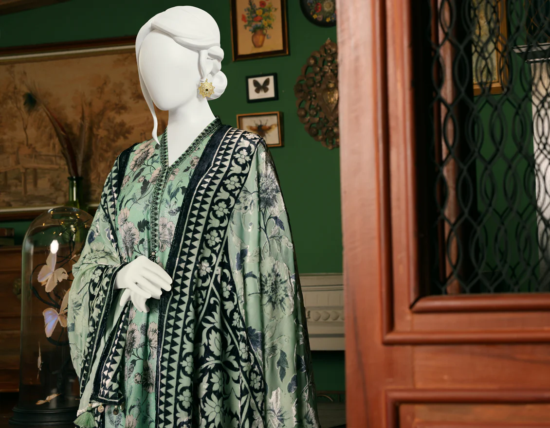 GREEN JACQUARD 3PC STITCHED | JJPW-W-JW-US-22-1756 FB/PHOENIX - Image 4