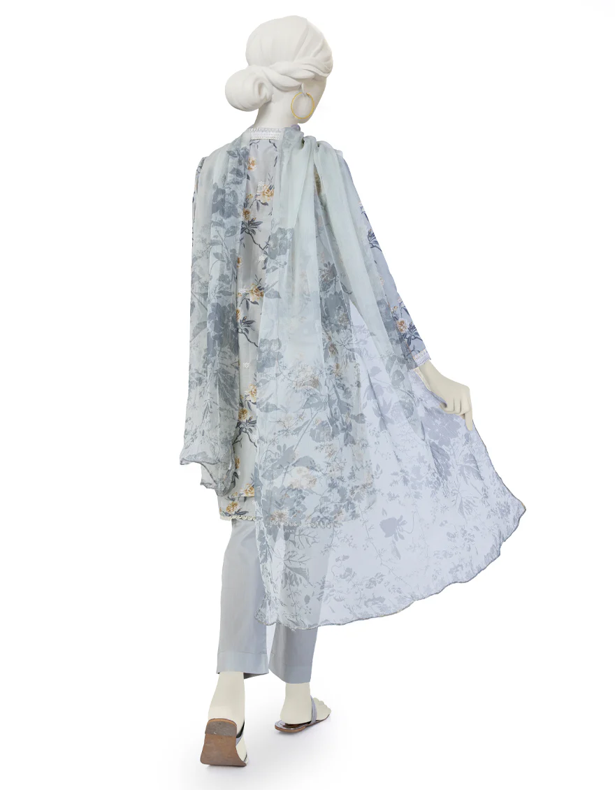 LIGHT GREY KHADDAR 3PC STITCHED | JJPW-W-JW-US-23-1748 FB/ELEGANCE-04 - Image 2