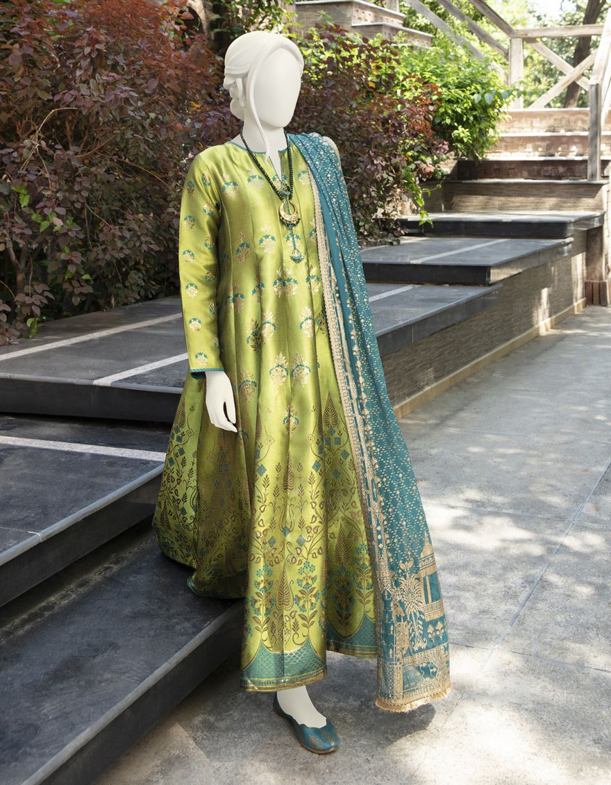 JJPW-W-JW2-US-21-7042/C FB/Indian Silk Jacquard - Image 3