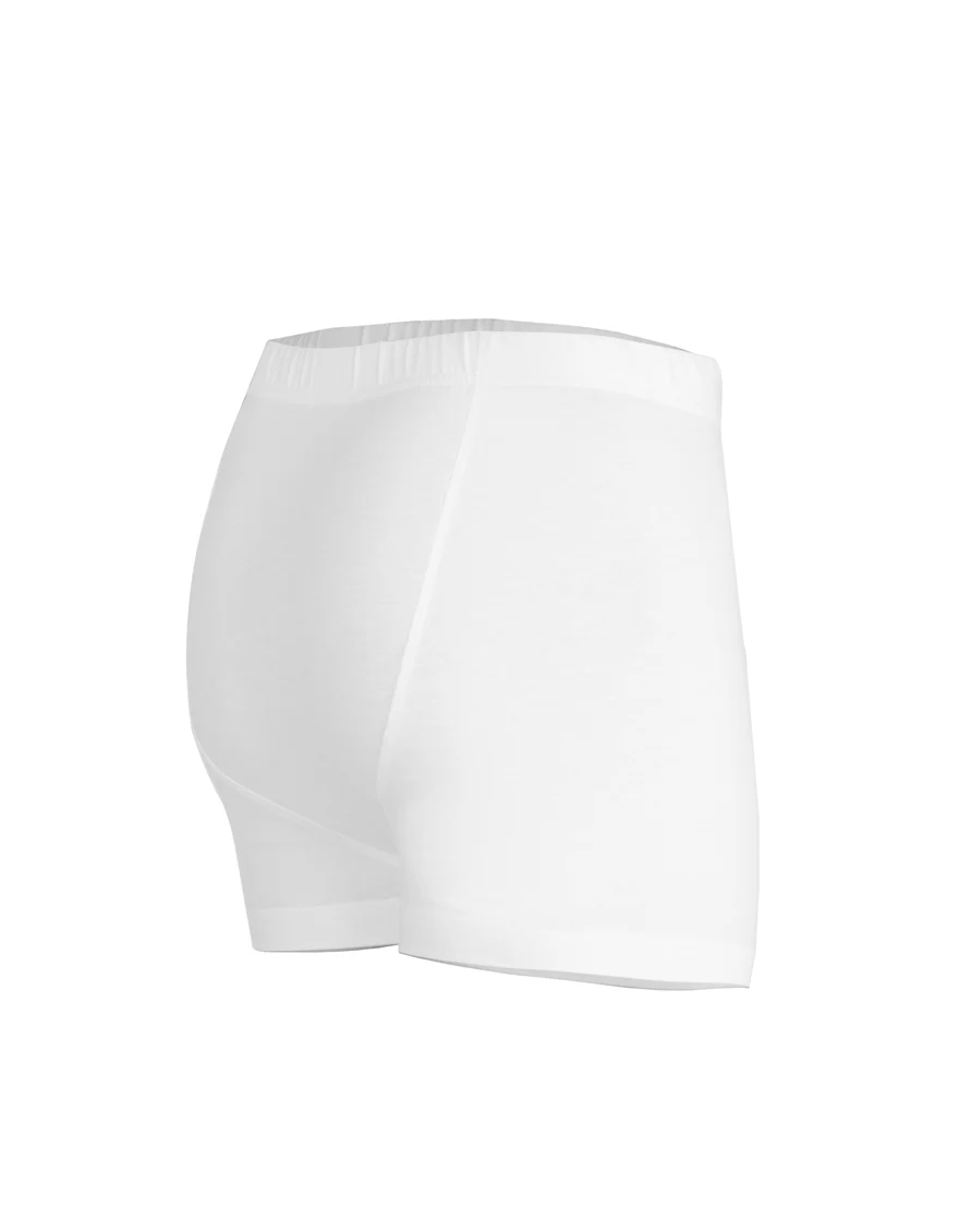 WHITE COTTON BOXER | JJUW-US-CBOXER - WHITE - Image 2