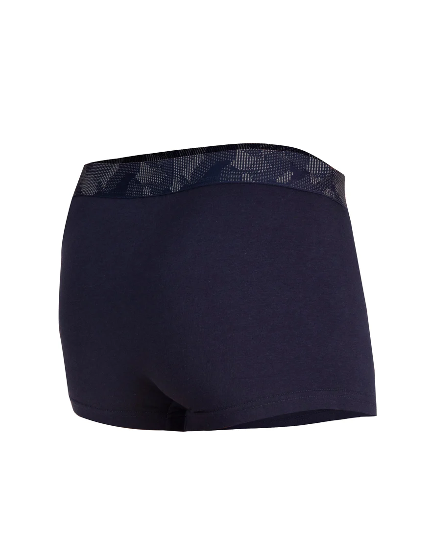 NAVY BLUE COTTON TRUNK | JJUW-US-CTRUNK - NAVY BLUE - Image 2