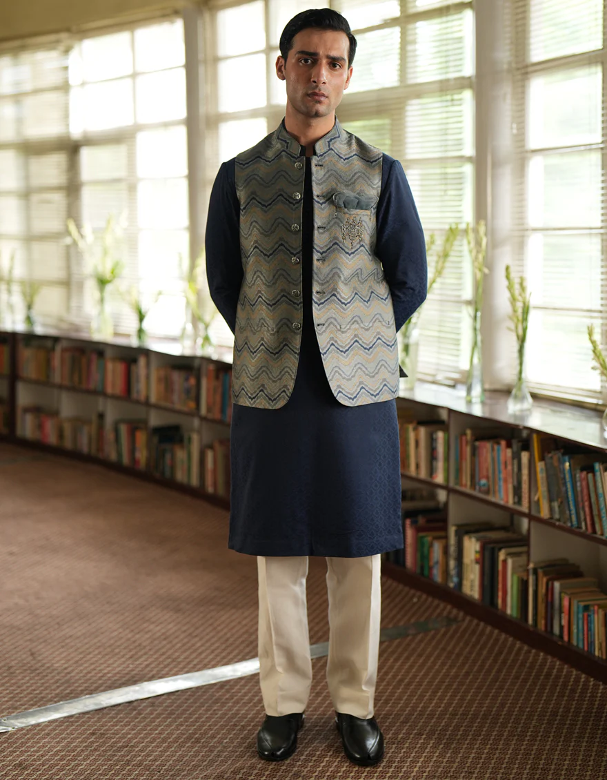 GREY WAISTCOAT | JJVC-A-33373/S25/JJ9713-FL - Image 2