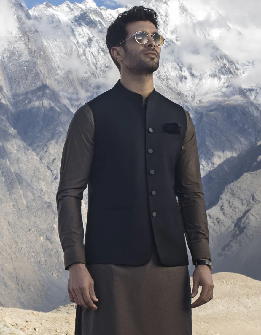BLACK WAISTCOAT | JJVC-A-US-27414/S21/JJ7376-CL - Image 2