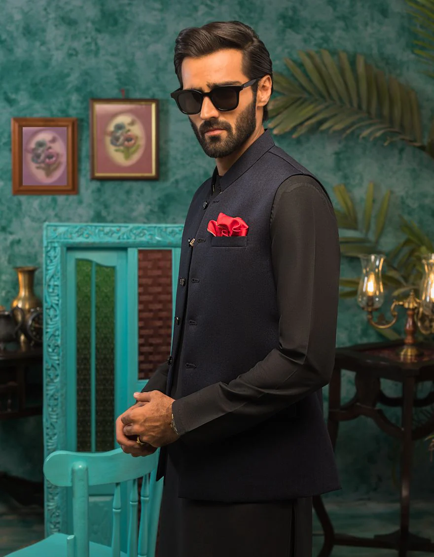 BLUE WAISTCOAT | JJVC-US-27381/S21/JJ7142 - Image 2