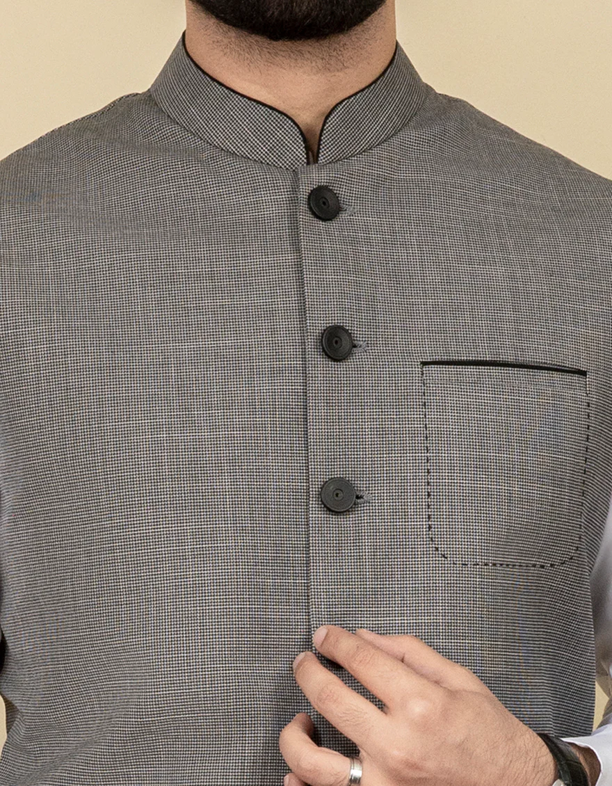 GREY WAISTCOAT | JJVC-US-27420/S21/JJ7376-CL - Image 3