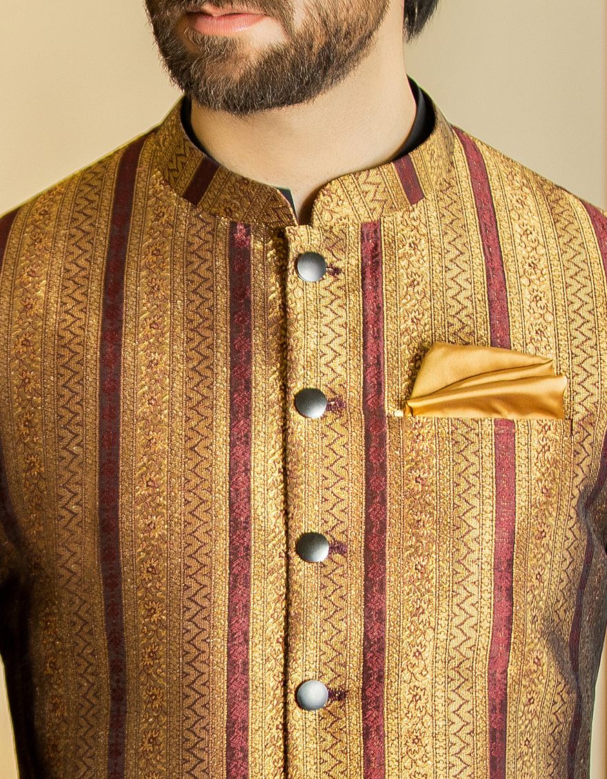 MAROON WAISTCOAT | JJVC-US-33137/S20/JJ7060 - Image 2